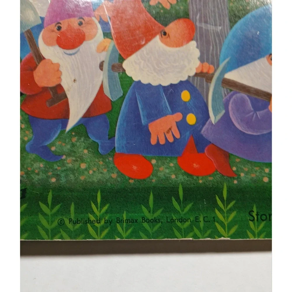 Sixes and Sevens, Jill Tomlinson, Child's‎ Counting Book, Dwarfs, W. Germany